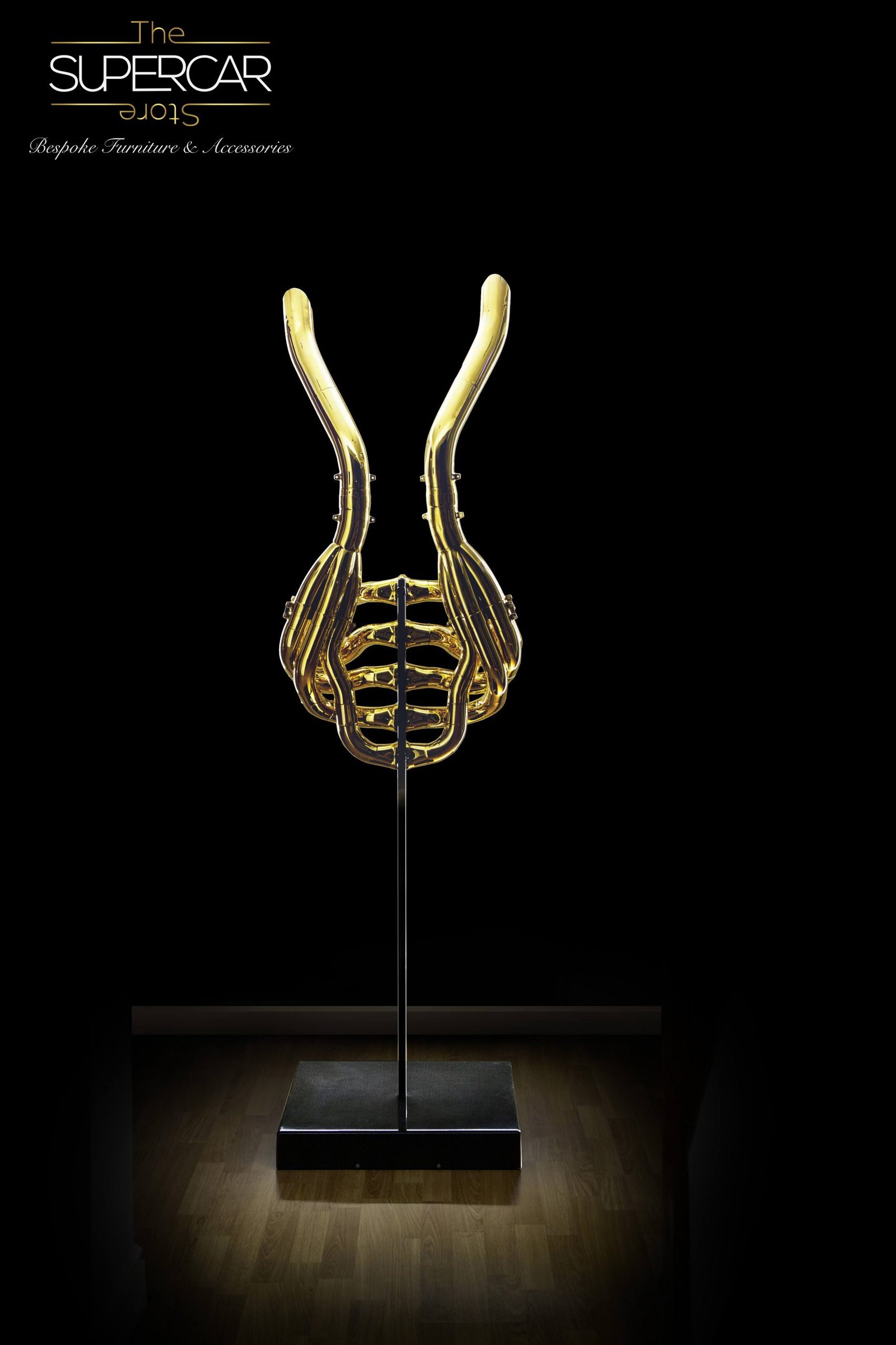 Williams Formula 1 Exhaust Sculpture 24ct Gold